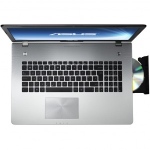 ASUS 17.3'' N76VB-T4107D, FHD, Intel® Core™ i7-3630QM Processor (6M Cache, up to 3.40 GHz), 8GB, 750GB, GeForce GT 740M 4GB, black