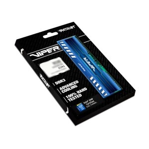 Patriot ViperX 3 Sapphire Blue 8GB DDR3 1600MHz CL9 Dual Channel Kit