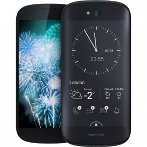 YOTAPHONE　YD201 Smartphone Yotaphone 2 YD201, Quad Core, 32GB, 2GB RAM, Dual