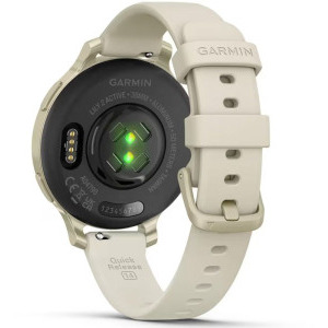 Garmin Lily 2 Active, 38mm, GPS, Lunar Gold/Bone