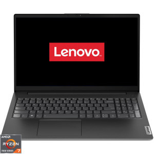 Laptop Lenovo 15.6 V15 G4 ABP, FHD IPS, Procesor AMD Ryzen™ 7 7730U (16M Cache, up to 4.50 GHz), 16GB DDR4, 512GB SSD, AMD Radeon, No OS, Business Black