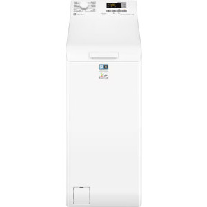 Masina de spalat rufe Electrolux verticala EW6T5261E, 6 kg, 1200 RPM, Clasa B, Inverter, SensiCare, AntiAllergy, TimeSave, Alb