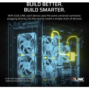 Corsair iCUE LINK Titan 240 RX LCD RGB White