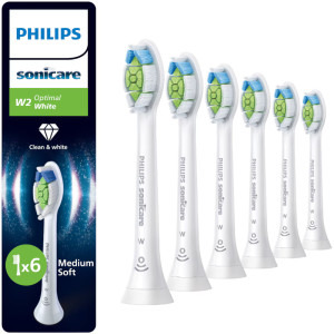 Philips Sonicare Rezerve periuta de dinti electrica Optimal White HX6066/87 Alb, 6 buc