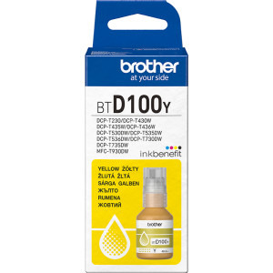 Brother Cartus BTD100 Yellow