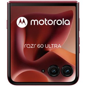 Motorola Razr 60 Ultra, 512GB, 16GB RAM, Dual SIM, 5G, Tri-Camera, Pantone Rio Red