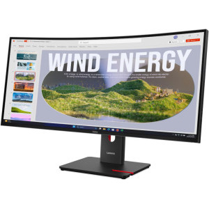 Lenovo ThinkVision T34WD-40 Curbat 34 inch UWQHD VA 4 ms 120 Hz USB-C