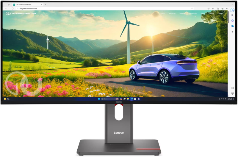 Monitor LED Lenovo ThinkVision P34WD-40 Curbat 34 inch UWQHD IPS 4 ms 120 Hz USB-C HDR