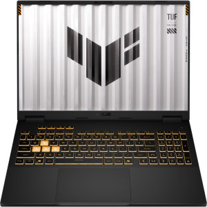 ASUS Gaming 16'' TUF F16 FX608JH, FHD+ 165Hz, Procesor Intel® Core™ i5-13450HX (20M Cache, up to 4.60 GHz), 16GB DDR5, 512GB SSD, GeForce RTX 5050 8GB, No OS, Jaeger Gray