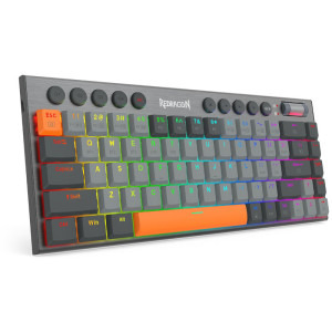 Tastatura Gaming Redragon Horus SE Gri RGB Red Switch Mecanica