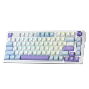 Redragon Cyrus Pro Alb-Mov RGB Switch-uri Liniare Redragon Gri Mecanica