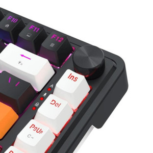Redragon Landshaker Negru-Alb RGB Switch-uri Liniare Redragon Roz Mecanica