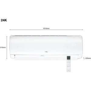TCL Elite TAC-24CHSD/XA73IS, 24000 BTU, Clasa A++/A+, Wi-Fi, Inverter, 4D