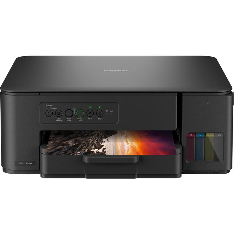Multifunctionala Brother DCP-T430W, InkJet CISS, Color, Format A4, Wi-Fi