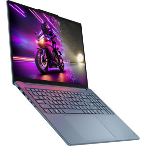 Lenovo 16'' Yoga Pro 9 16IAH10, 2.8K OLED 120Hz, Procesor Intel® Core™ Ultra 7 255H (24M Cache, up to 5.10 GHz), 32GB LPDDR5X, 1TB SSD, GeForce RTX 5060 8GB, Win 11 Home, Tidal Teal, 3Yr Onsite Premium Care