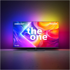 Philips Smart TV 50PUS9010/12 Seria PUS9010/12 126cm gri 4K UHD HDR Ambilight pe 3 laturi