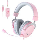 Casti Gaming Fifine H9P Pink