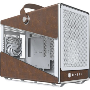 Gaming BALAUR Retro Alb, AMD Ryzen 5 9600X 3.9GHz, 32GB DDR5, 1TB SSD, RX 9060 XT 16GB GDDR6, Iluminare RGB