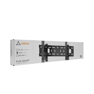 SBOX PLB-6546T-2, 37 - 80 inch, negru
