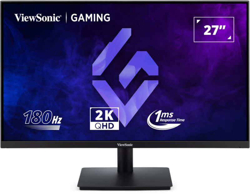 Monitor LED ViewSonic Gaming VX27G1-2K 27 inch QHD IPS 1 ms 180 Hz HDR G-Sync Compatible