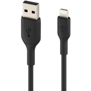 Belkin BoostCharge USB Male la Lightning Male 0.15m, Black