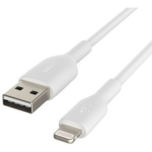 Belkin BoostCharge USB Male la Lightning Male 0.15m, White