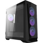Carcasa Super Flower Zillion M705 ARGB Tempered Glass Black