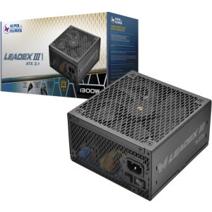 Super Flower Leadex III Gold Up, 80+ Gold, 1300W ATX 3.1