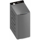 Masina de spalat rufe Heinner verticala HWM-TL8013IVKSA+++, 8 kg, 1300 RPM, Clasa A, Inverter, Argintiu