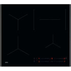Plita incorporabila AEG TO64IC00FB, Inductie, 4 zone de gatit, PowerBoost, Hob2Hood, 60 cm, Negru