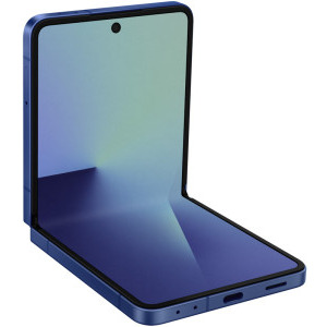 Samsung Galaxy Z Flip7, 256GB, 12GB RAM, Dual SIM, 5G, Tri-Camera, Blue Shadow