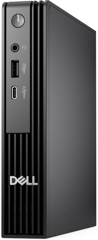 Mini PC DELL Pro Micro, Procesor Intel® Core™ i3-14100T 2.7GHz Raptor Lake Refresh, 16GB RAM, 512GB SSD, UHD 730, no OS