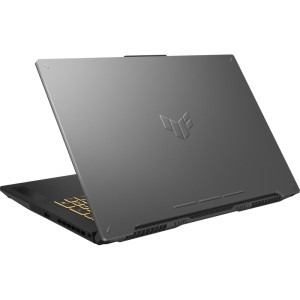 ASUS Gaming 17.3'' TUF F17 FX707VJB, FHD 144Hz, Procesor Intel® Core™ 5 210H (12M Cache, up to 4.80 GHz), 16GB DDR5, 512GB SSD, GeForce RTX 3050 6GB, No OS, Mecha Gray