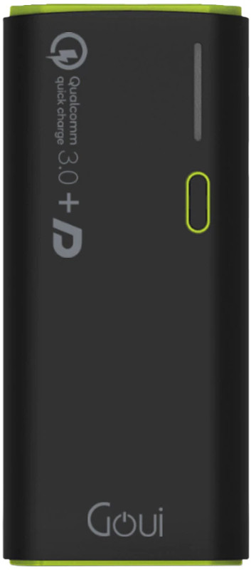 Baterie externa Goui Kashi PD, 17000 mAh, 3A, 1x USB, 1x USB-C, Quick Charge 3.0, Black