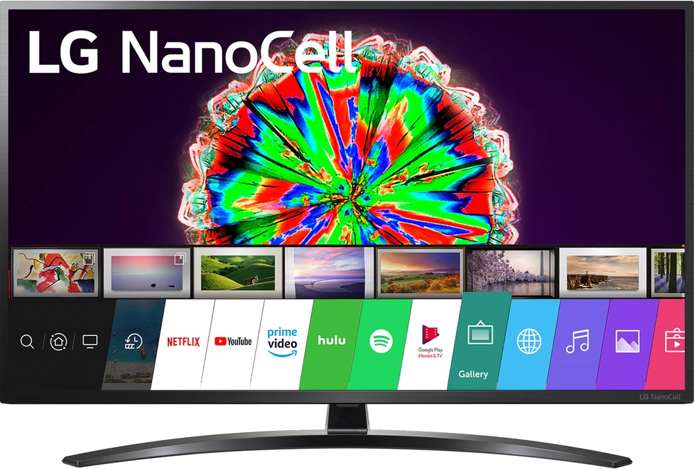 Televizor LED LG Smart TV 65NANO793NE Seria NANO793NE 164cm gri-negru 4K UHD HDR