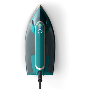 Philips Fier de calcat Seria 8000 Azur DST8030/70, 3000W, 70g/min, Verde/Auriu