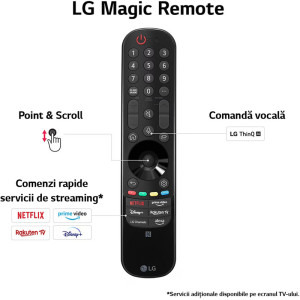 LG Smart TV 65NANO81T3A Seria NANO81 164cm 4K UHD HDR