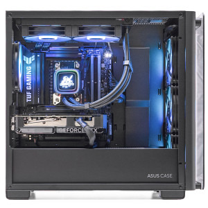 Gaming GREUCEANU Epic Super powered by ASUS, AMD Ryzen 7 7800X3D 4.2GHz, 32GB DDR5, 2TB SSD, RTX 4070 SUPER 12GB GDDR6X, Iluminare RGB