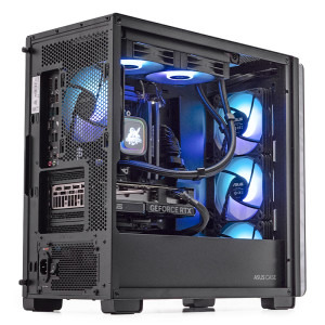 Gaming GREUCEANU Epic Super powered by ASUS, AMD Ryzen 7 7800X3D 4.2GHz, 32GB DDR5, 2TB SSD, RTX 4070 SUPER 12GB GDDR6X, Iluminare RGB