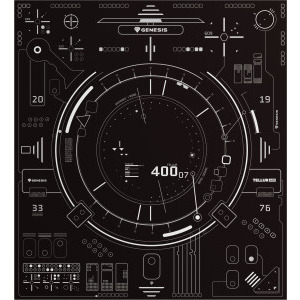 Genesis Tellur 400 Square HUD Floor Mat