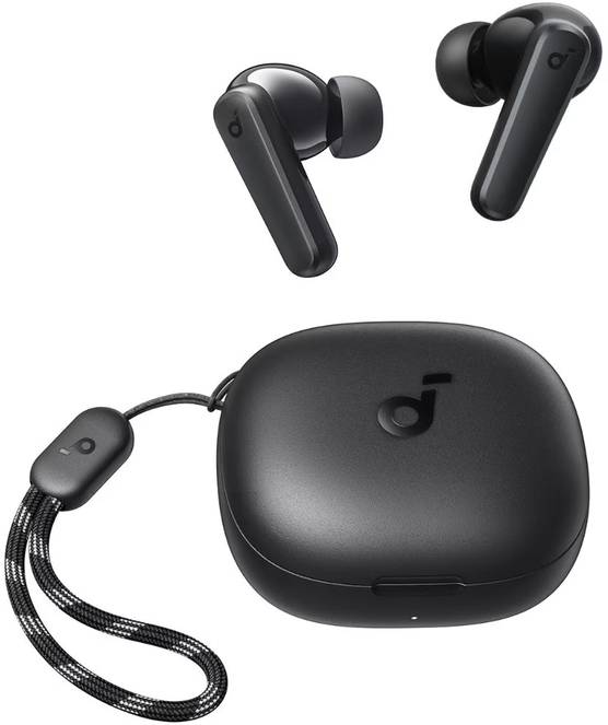 Casti Anker In-Ear, Soundcore R50i, Bluetooth 5.3, autonomie 30h, Black