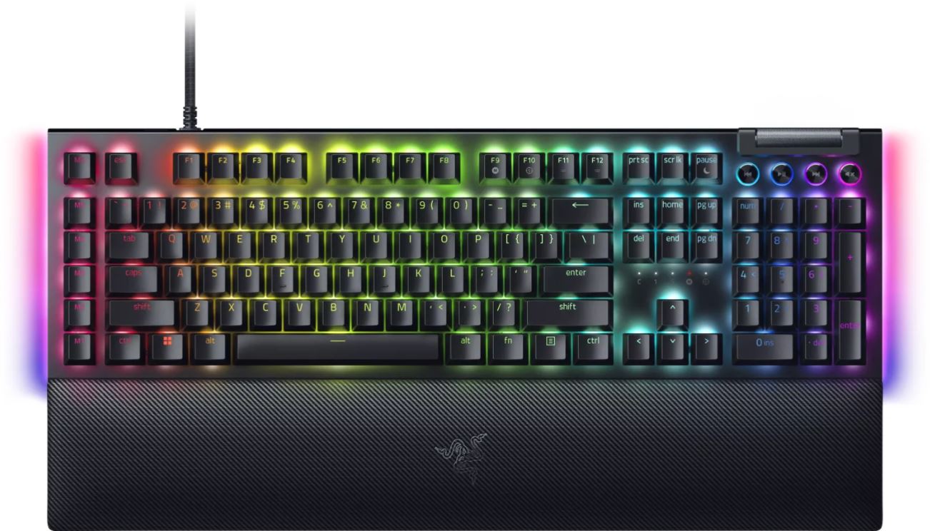 Tastatura Gaming Razer BlackWidow V4 Yellow Linear Gen 3 Swtich Mecanica