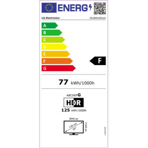 LG Smart TV 55UR91003LA Seria UR91 139cm 4K UHD HDR