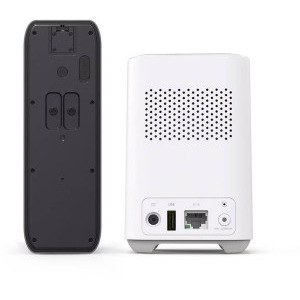 eufy Kit Sonerie video Dual Camera + HomeBase 2, 2K HD, autonomie 6 luni, Negru