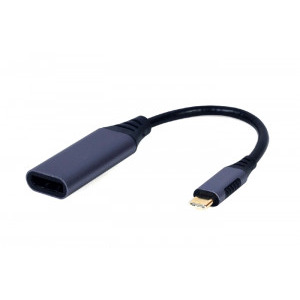 Gembird 3.0 USB-C Male - DisplayPort Female, 0.15m, gri