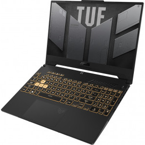 ASUS Gaming 15.6'' TUF F15 FX507ZE, FHD 144Hz, Procesor Intel® Core™ i7-12700H (24M Cache, up to 4.70 GHz), 16GB DDR5, 1TB SSD, GeForce RTX 3050 Ti 4GB, No OS, Mecha Gray
