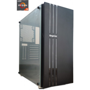 Gaming Naga, AMD Ryzen 5 2500X 3.6GHz, 8 thread-uri, 16GB DDR4, 1TB SSD, RX 590 8GB GDDR5, Iluminare RGB