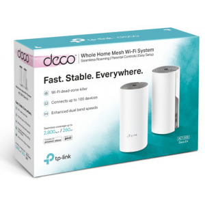 TP-LINK Mesh Deco E4 Dual-Band WiFi 5 2Pack