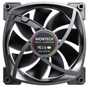 Montech AX120 PWM ARGB 120mm Black