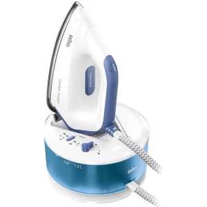 Braun Statie de calcat CareStyle Compact IS2143BL, 2400W, 125g/min, Alb/Albastru